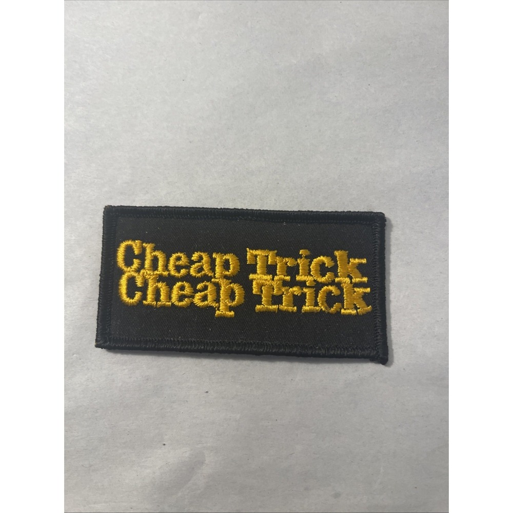 Cheap Trick Cheap Trick Rock Band Embroidered Patch Vintage